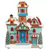 Disney 13 Piece Christmas Village with Lights & Sounds