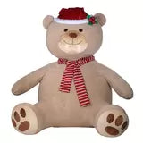 Inflatable Teddy Bear with 192 LED Lights 8ft