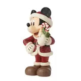 Disney Traditional Holiday Mickey hand Painted Statue