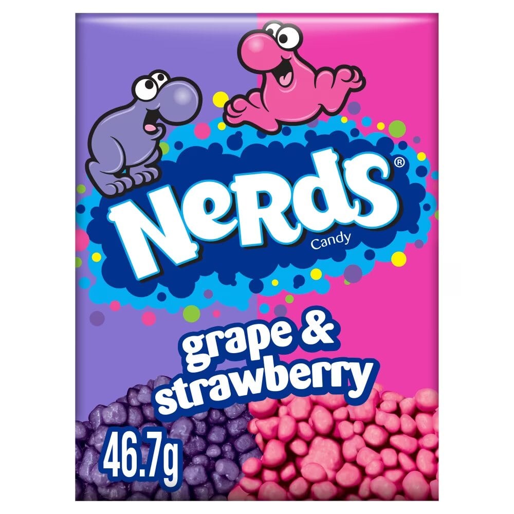 Nerds Grape & Strawberry Fruit Flavour Candy 36x46.7g