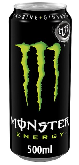 Monster Energy Drink 500ml PM £1.75