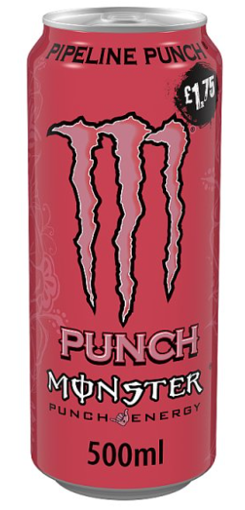 Monster Energy Drink Pipeline Punch 500ml PM £1.75