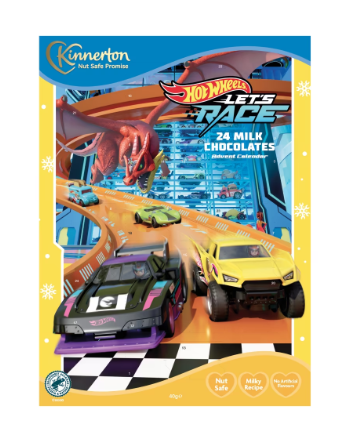 Kinnerton Hot Wheels Advent Calendar 40g - Single